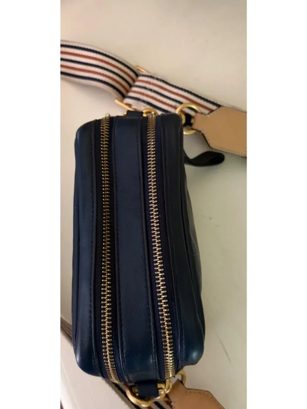 Tory Burch Perry Crossbody Mini Bag with Wide Strap
